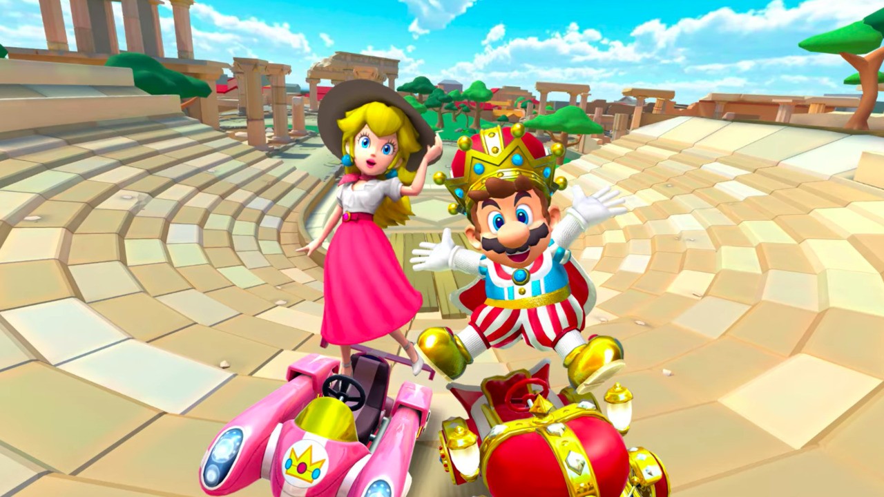 The Anniversary Tour begins in the Mario Kart Tour game