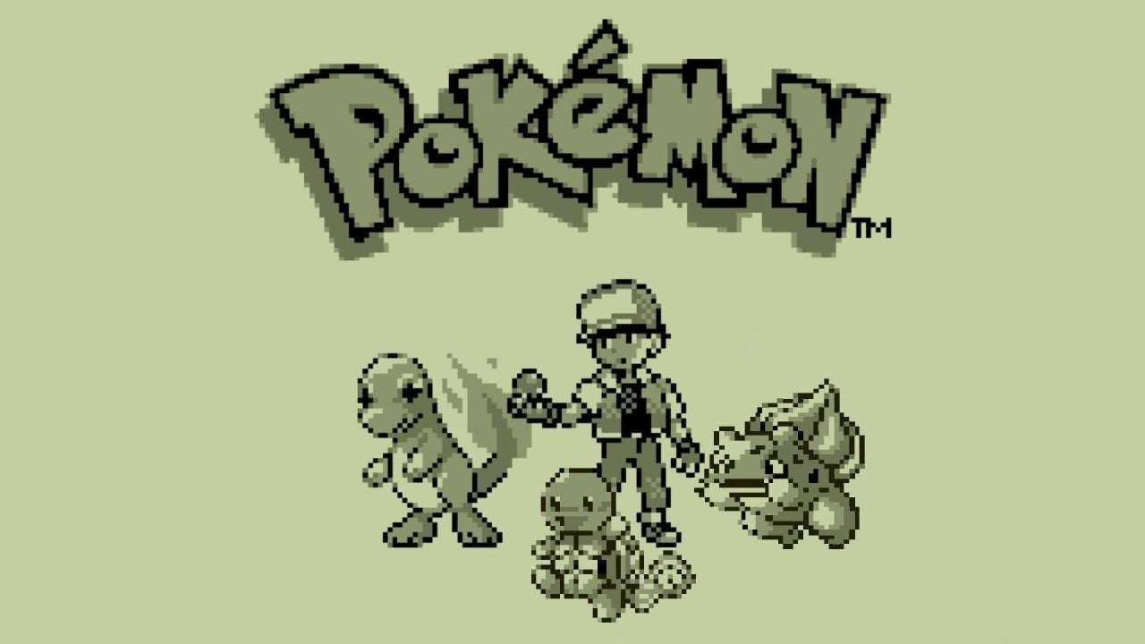 Pokemon Red, Game Boy, Enhanced, all 151 Original Pokemon Living Pokedex