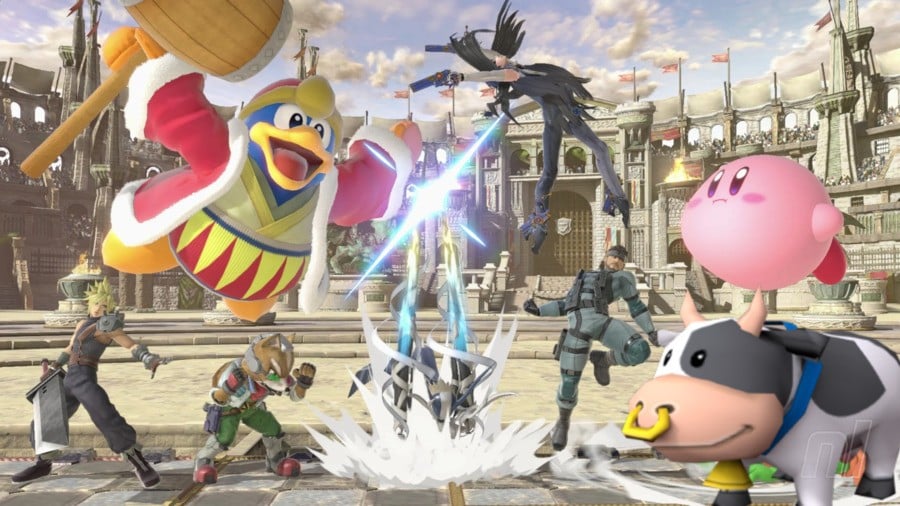 Smash Bros with Cows