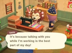 Animal Crossing: New Horizons: Sable - How To Make Friends With Sable And Get New Custom Patterns from Able Sisters