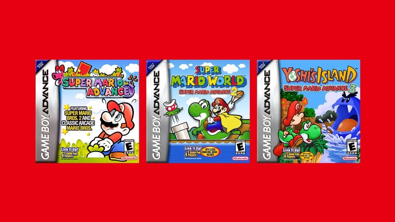 Nintendo Expands Switch Online’s GBA Library With Three Super Mario Games