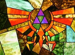 Check Out This Stained Glass Art With A Nintendo Twist