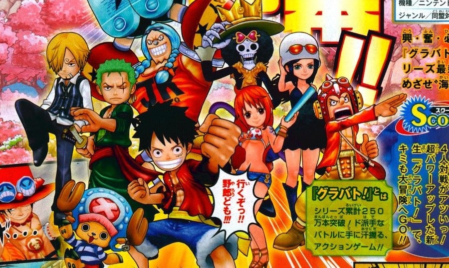 One Piece: Grand Pirate Colosseum Announced For Nintendo 3DS - Siliconera