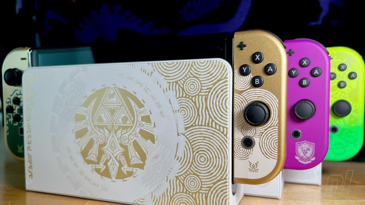 UNBOXING the ZELDA: Tears of the Kingdom OLED Nintendo Switch! 