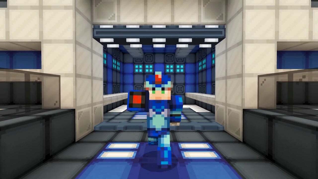 Minecraft Mega Man DLC is out now on Nintendo Switch