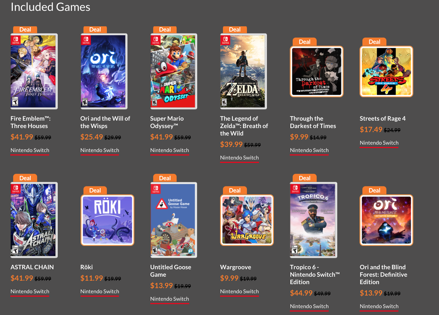 nintendo game discounts