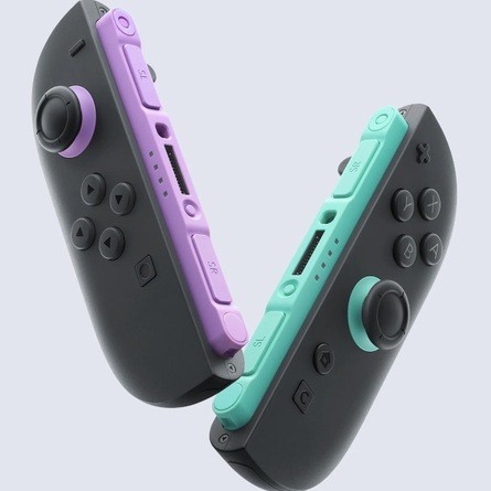 Light Purple / Light Green