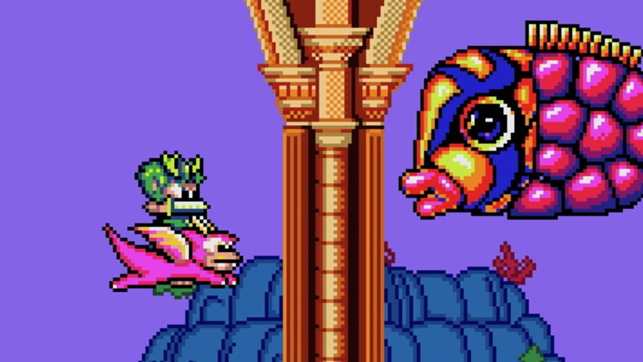 Wonder Boy III：Monster Lair評論（巨型驅動器）