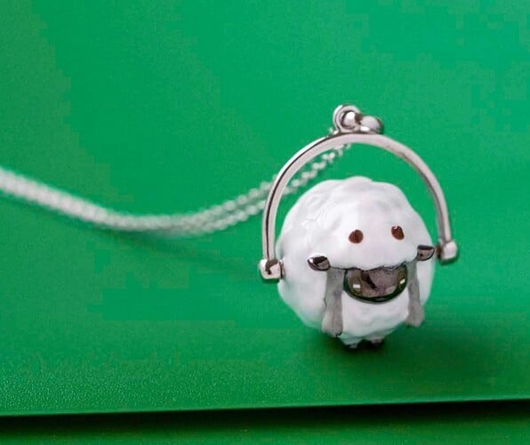 Pokémon Jewellery: Wooloo necklace