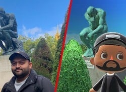 This Guy Is On A Mission To See All The Animal Crossing: New Horizons Artwork In Real Life