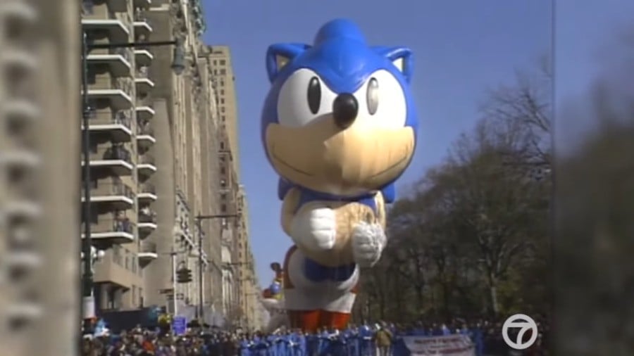 Sonic at the parade 1993