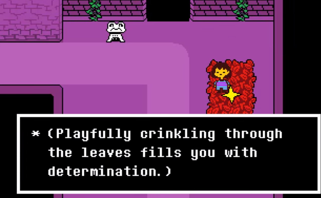 nothing useful. — (undertale spoilers) here are almost all of the