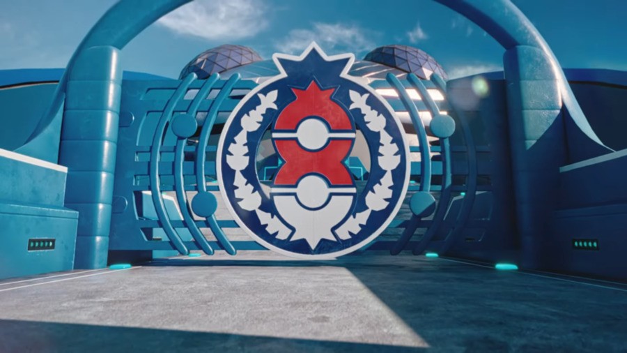 Os portões da escola Indigo Disk