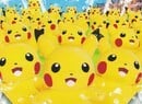 1000 Live Pikachu Running Wild in Yokohama