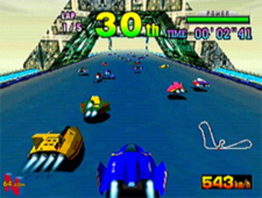 F-Zero X on the N64