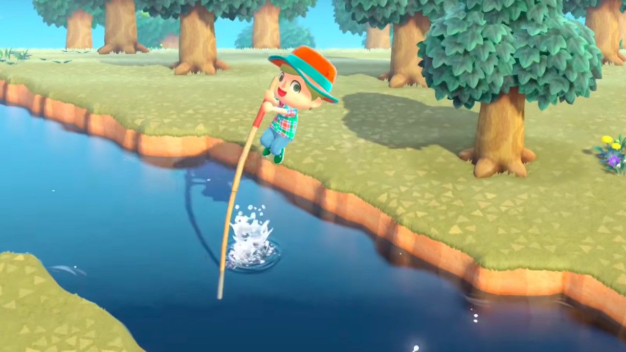 Animal Crossing: New Horizons Vaulting Pole - How To Pole ...