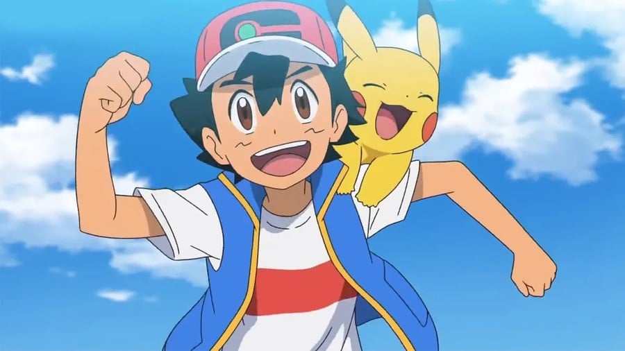 Pokémon Ash and Pikachu