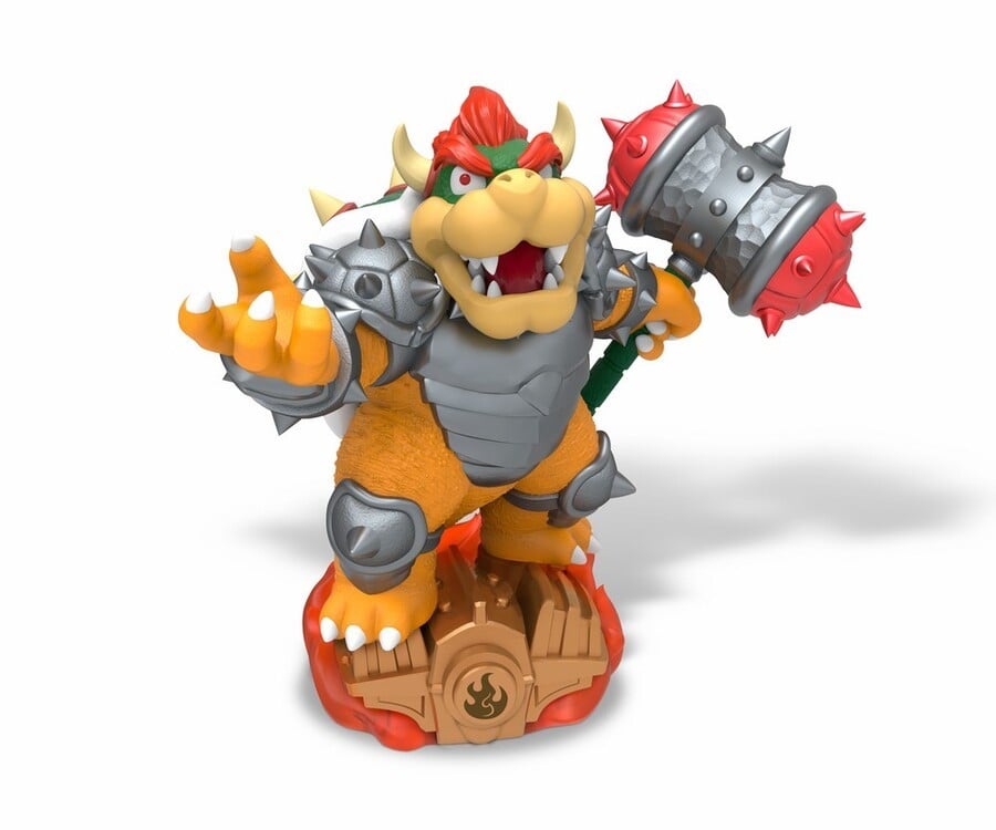 Wii U Skylanders Super Chargers Toy Hammer Slam Bowser (Copy)