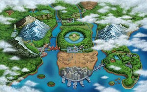 Hiun City lies in the South