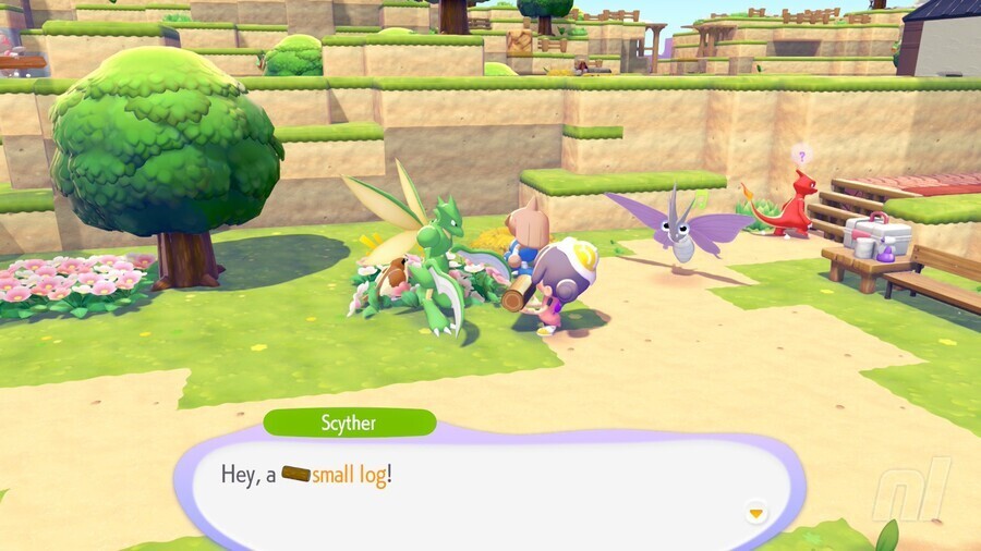 Which Pokémon Speciality can turn logs into lumber?