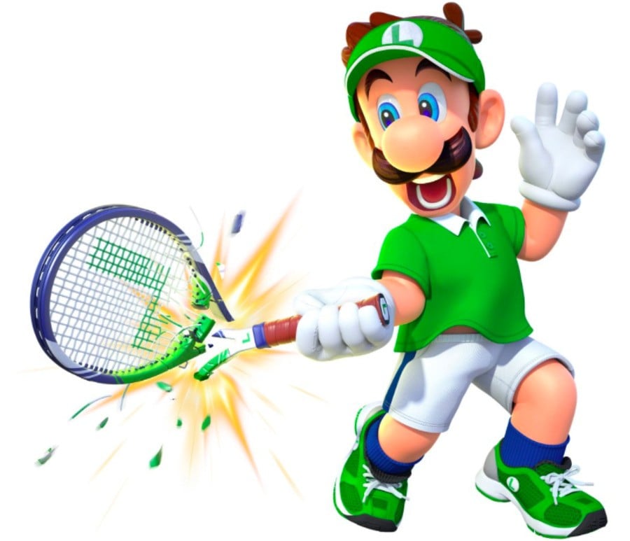 De vreemdeling Gehoorzaam orkest Weirdness: Mario Tennis Aces Artwork Triggers An Unlikely Discussion About  Luigi's Lunch Box | Nintendo Life