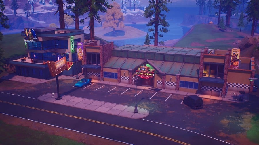 Freddy Fazbear's Pizzeria in Fortnite