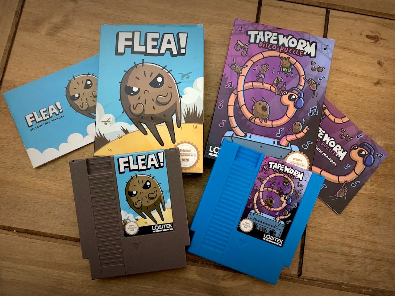 Lowtek Games Flea and Tapeworm