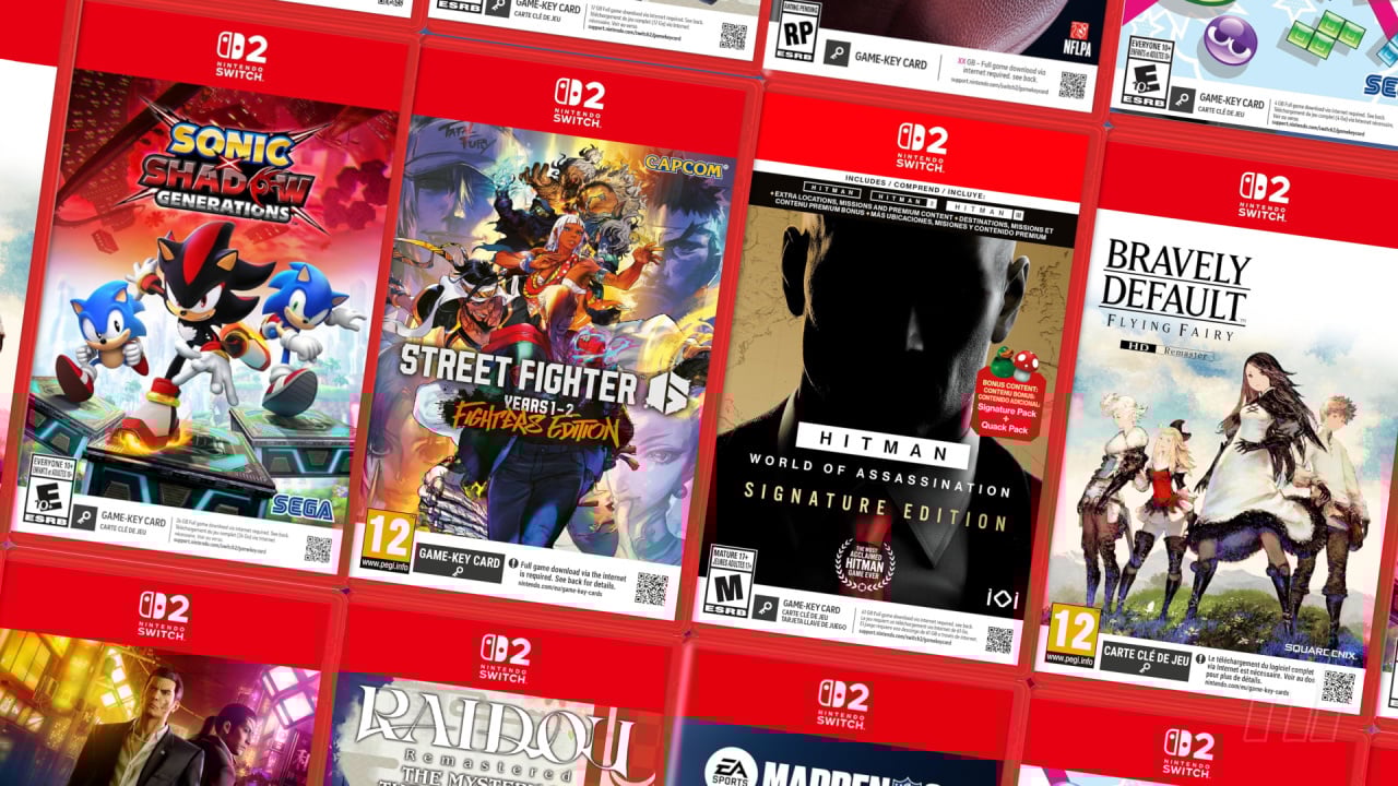 Talking Point: Will You Be Buying Any Game-Key Card Switch 2 Games?