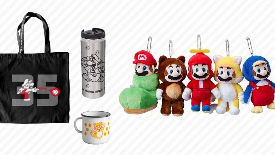 Super Mario Bros. 35th Anniversary Merchandise