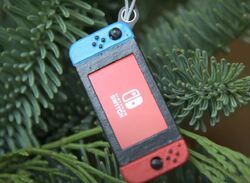 A Tiny Nintendo Switch Makes An Awesome Tree Ornament