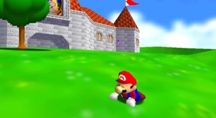 Random: YouTuber Speedruns Touching Grass (In Every Mario Game) 2