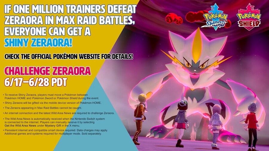 Zeraora Max Raid Battle