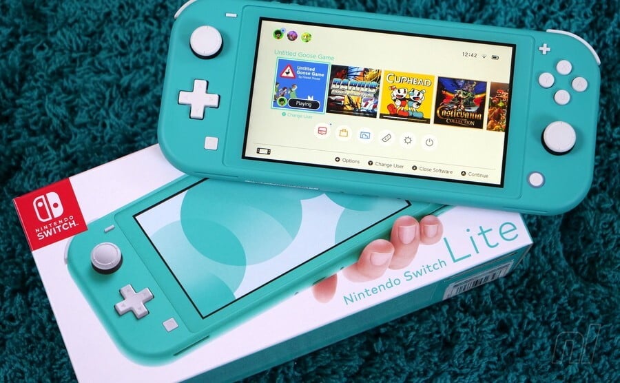 Nintendo Consoles portables Switch Lite turquoise