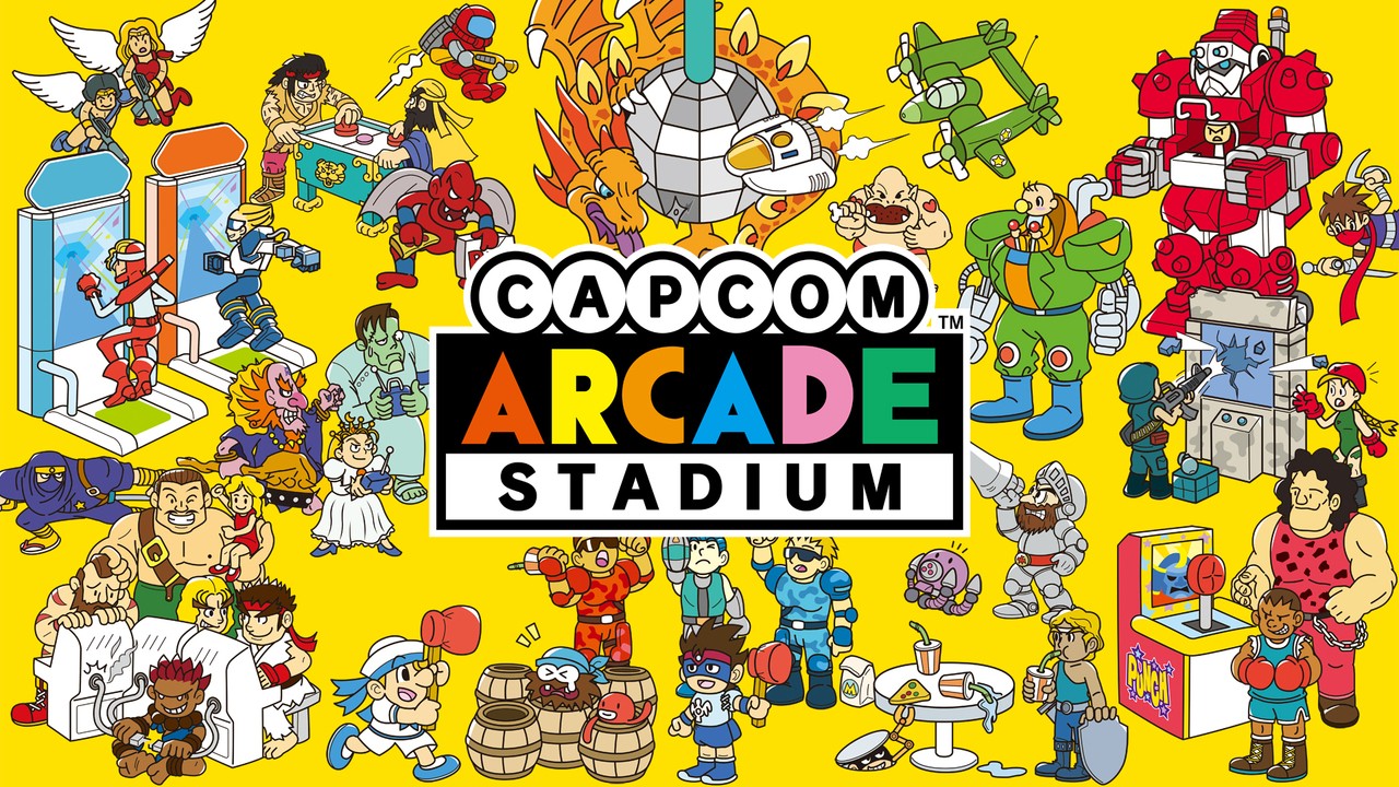 Capcom Arcade Stadium Is Out Now On Nintendo Switch