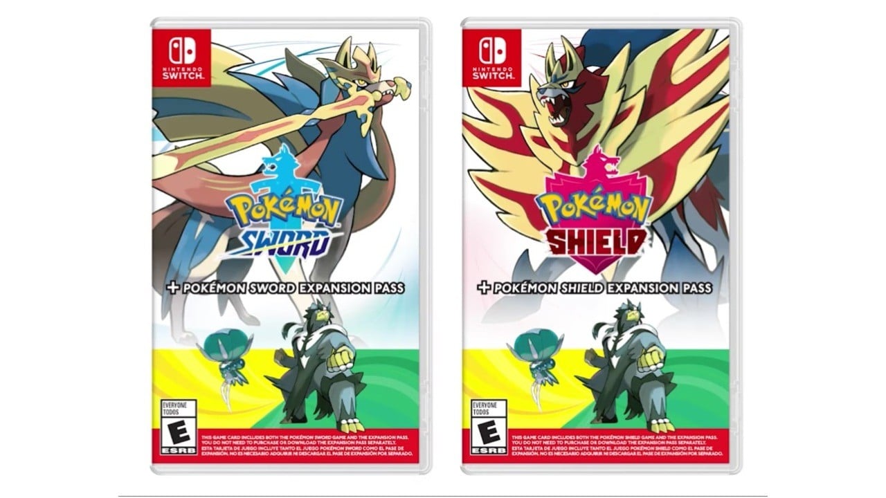 Reminder: Pokémon Sword And Shield's Physical DLC Bundles Are Available  Starting Today