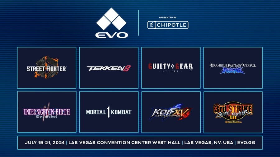 EVO Reveals Its Fighting Roster For 2024 Nintendo Life