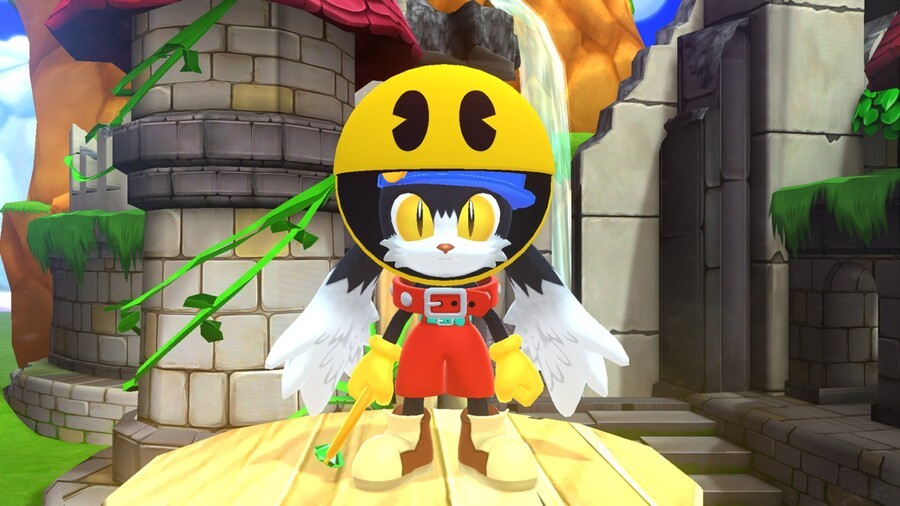 Klonoa With Pac-Man Head