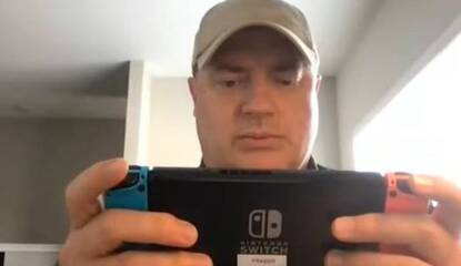 Brendan ﻿Fraser Was So ﻿Busy Playing Switch He Missed The Start Of A Meet & Greet
