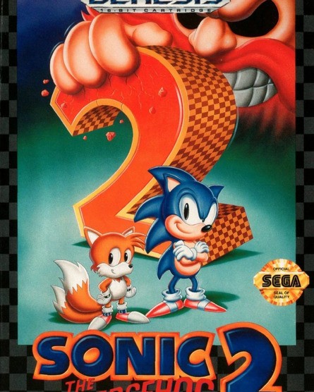 Sonic 2 Box Art