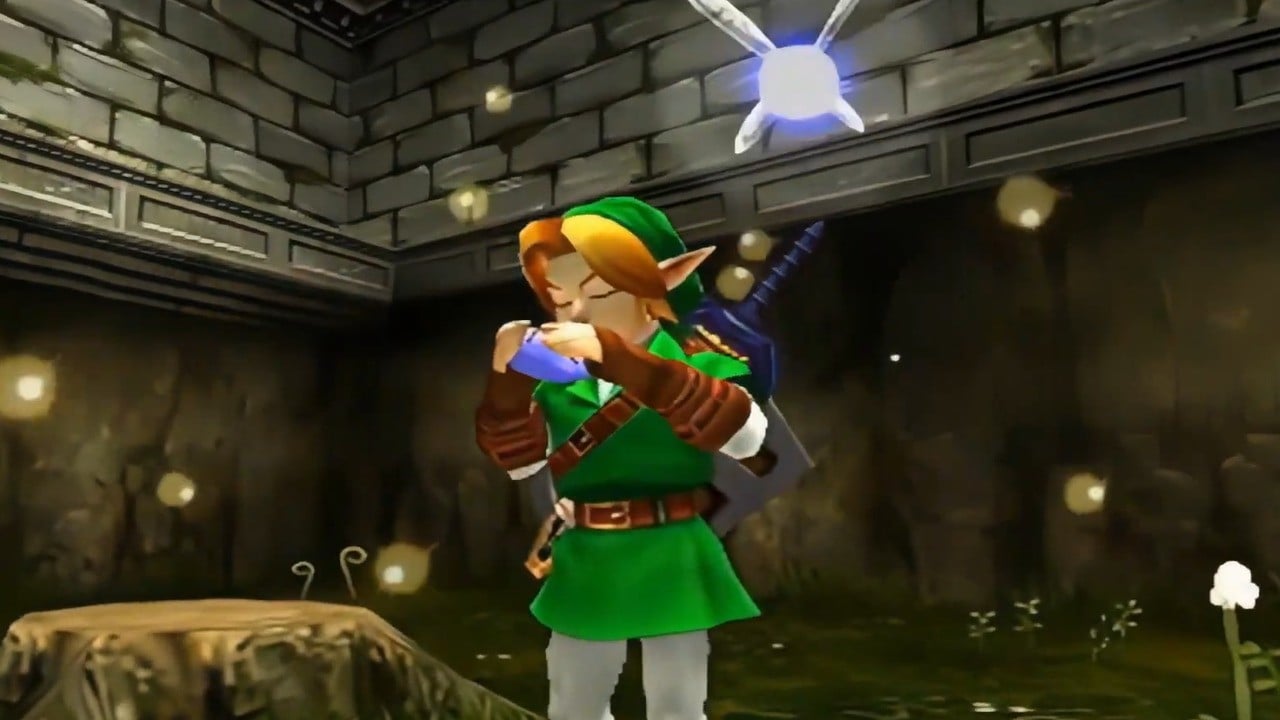 Video: This is what The Legend Of Zelda: Ocarina Of Time 3D looks like when turning on the switch