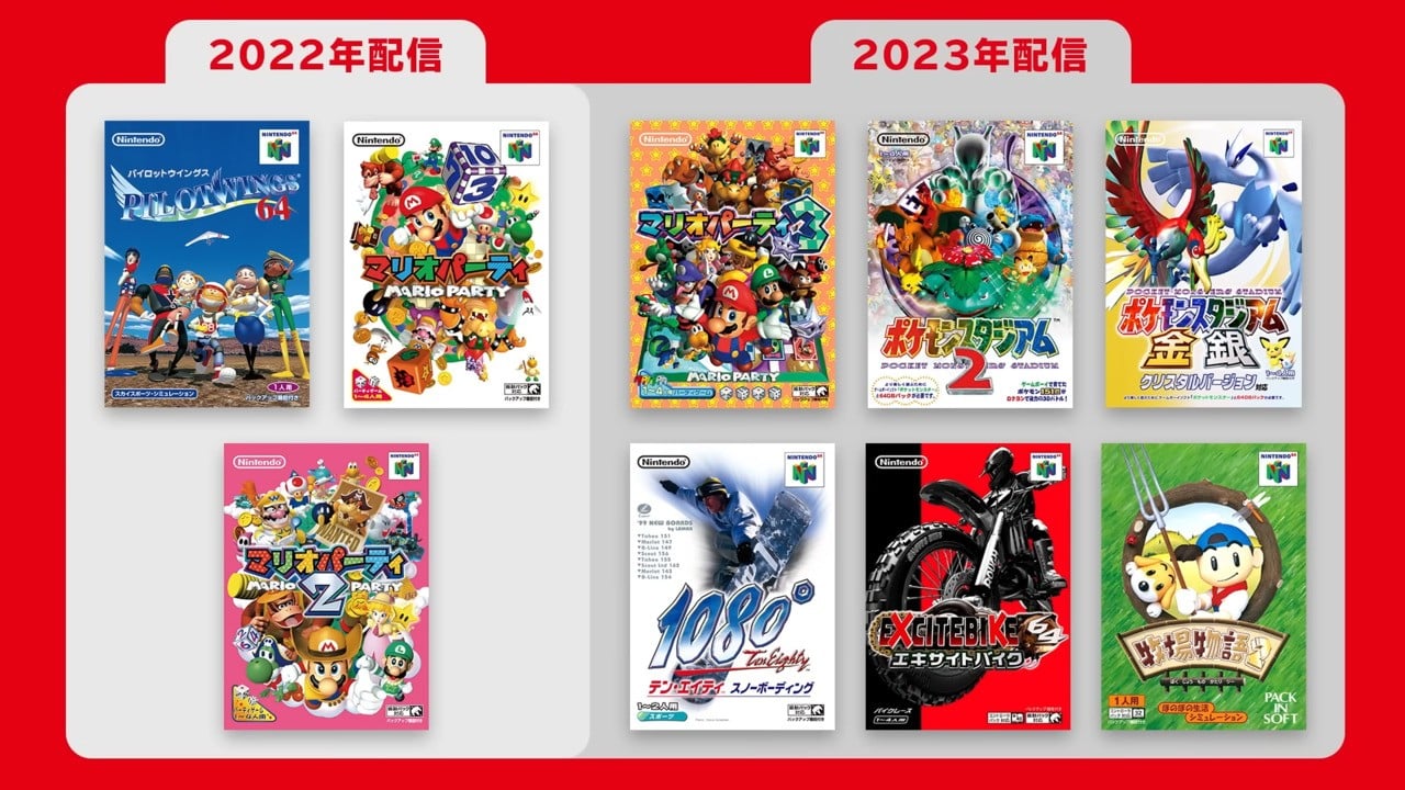 La biblioteca N64 de Switch Online en Japón recibirá un juego adicional