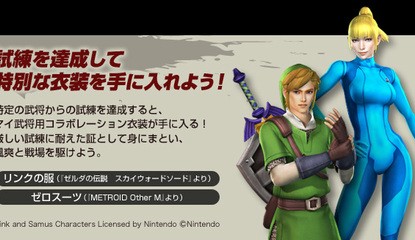 Samus and Link Suits Pop Up in Dynasty Warriors Vs.