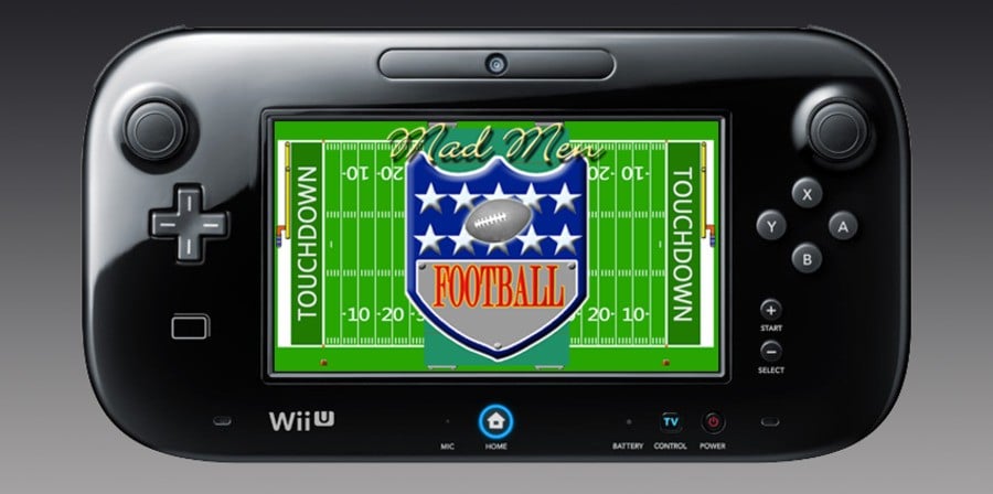 Mad Men Football Wii U Game Pad Press Release