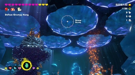 Donkey Kong Bananza Grumpy Kong Radiance Layer Boss