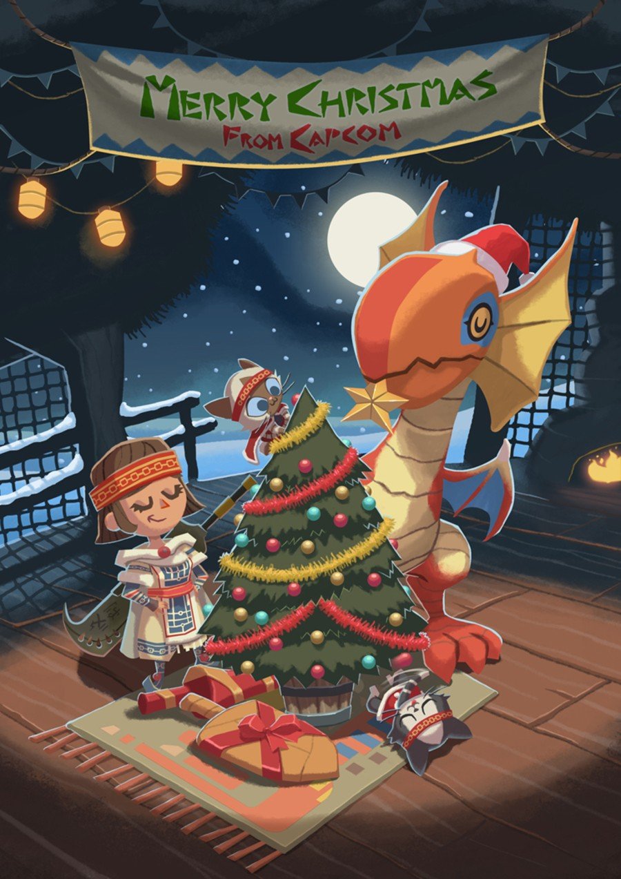 Capcom Uk Christmas 2013 Card 744