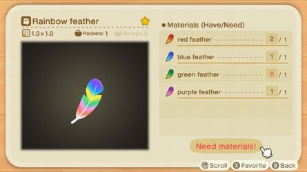 Rainbow Feather