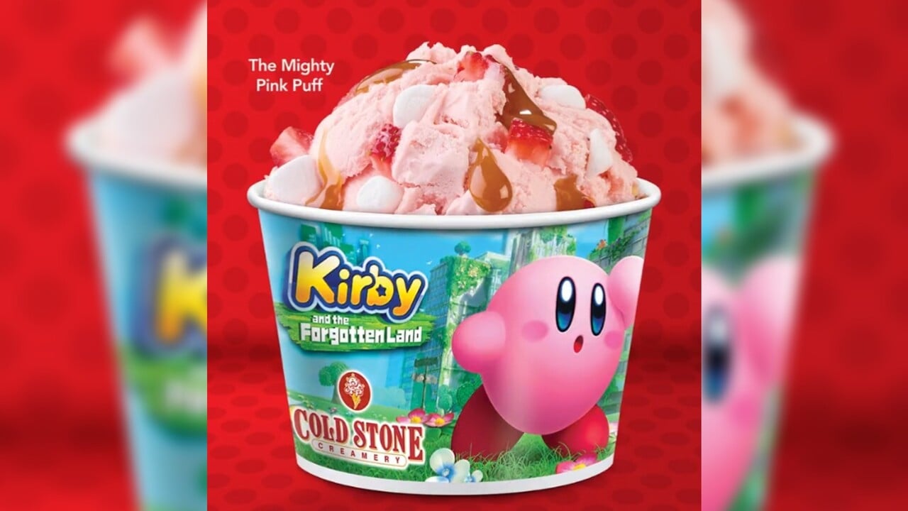 Nintendo spolupracuje s Cold Stone na vytvoření zmrzliny Kirby, Mario a Animal Crossing