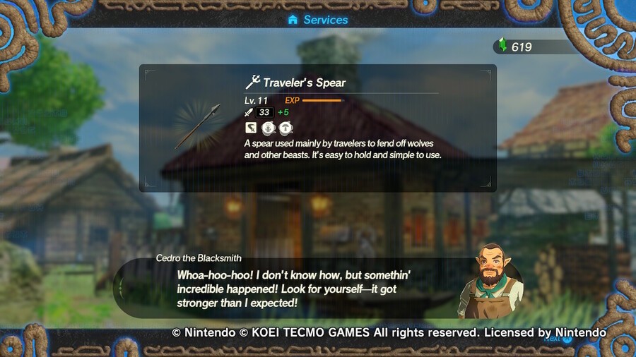 Fusing weapons levels them up and can produce impressive results.