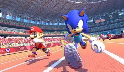 Nintendo Apparently Wasn't Happy About Sonic's Foot Being In Front Of Mario's Foot
