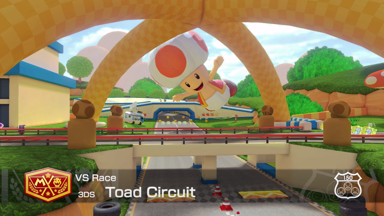 Random Mario Kart 8 Deluxe Mod Updates Toad Circuit Grass Nintendo Life 4941